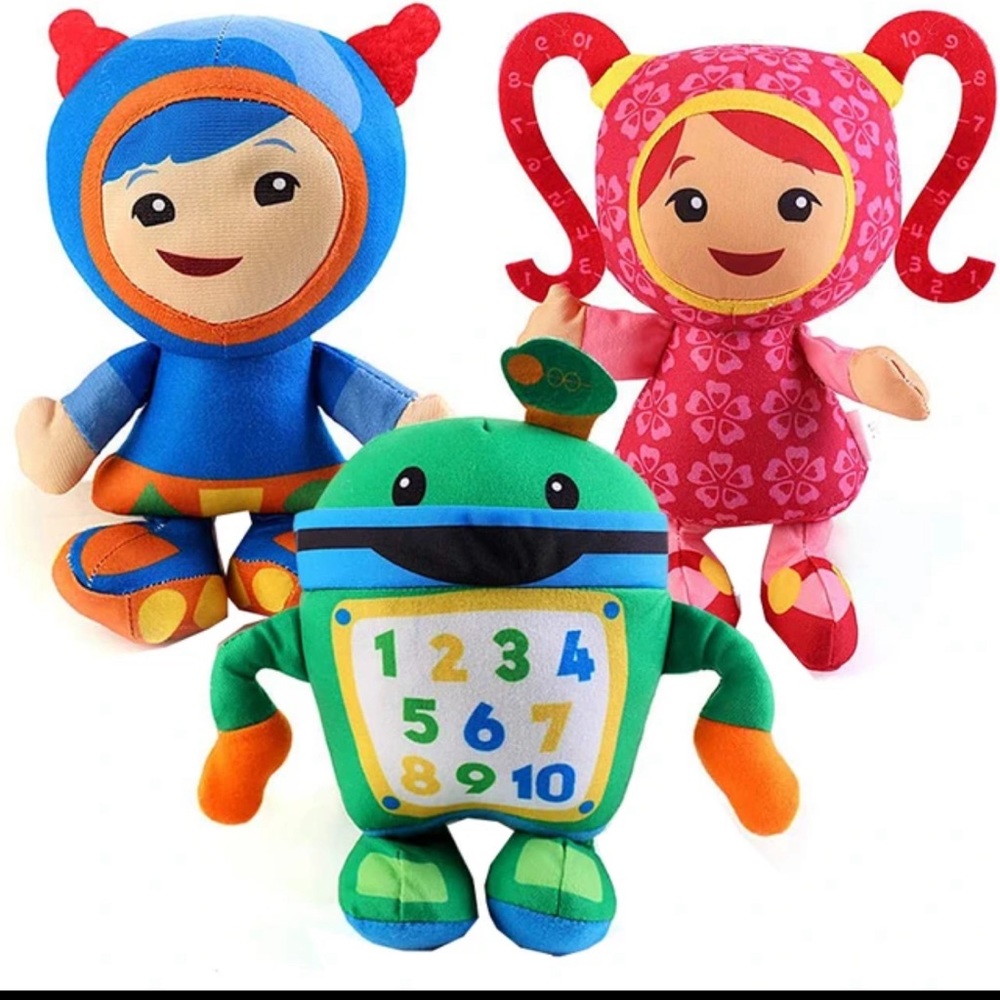 Team Umizoomi Plush Dolls